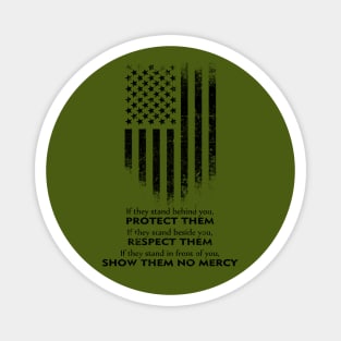 Protect Them - Flag Magnet